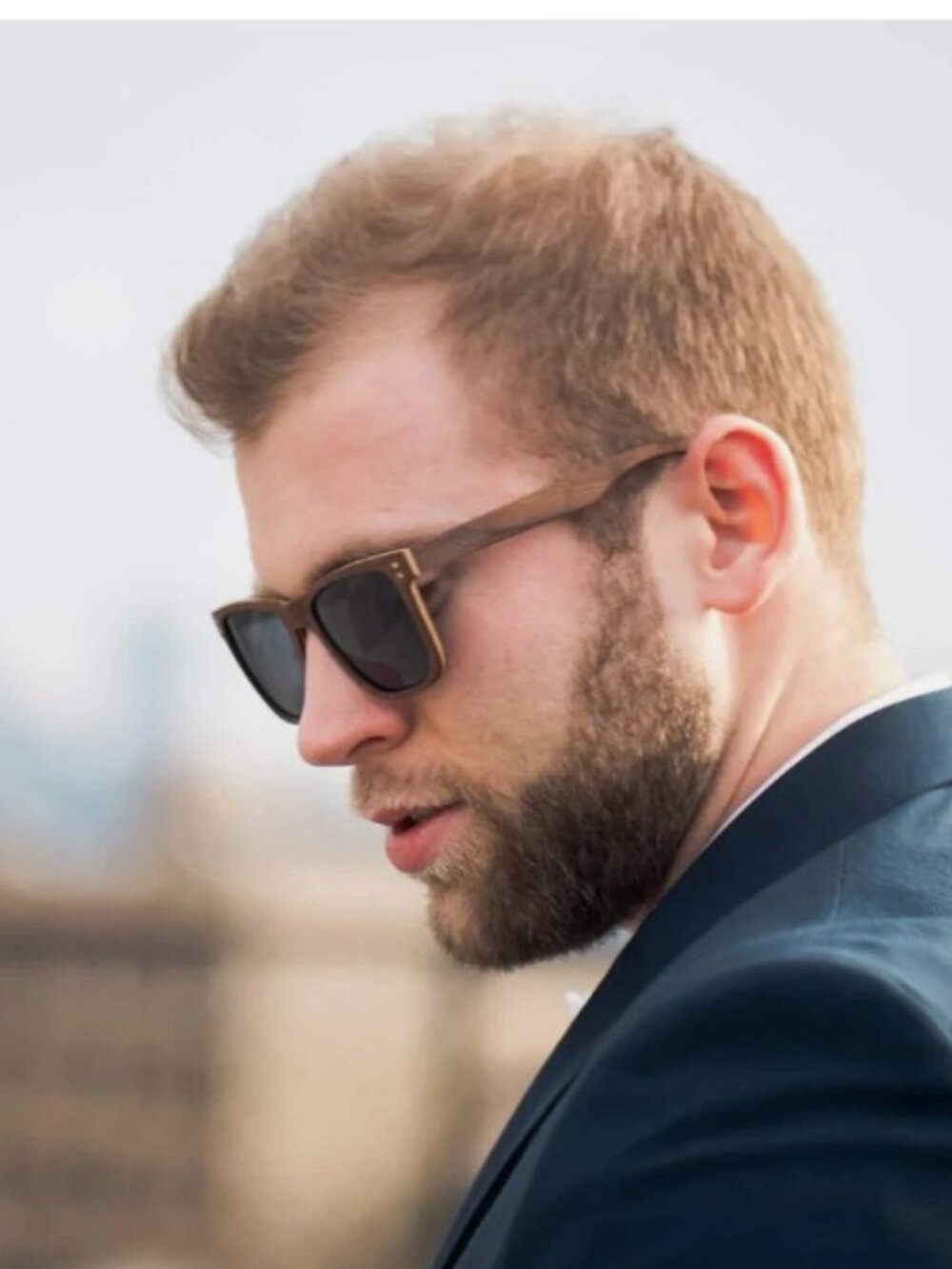 Joycoast Walnut Wayfinder Sunglasses | Polarized UV400 - Picture 2 of 6
